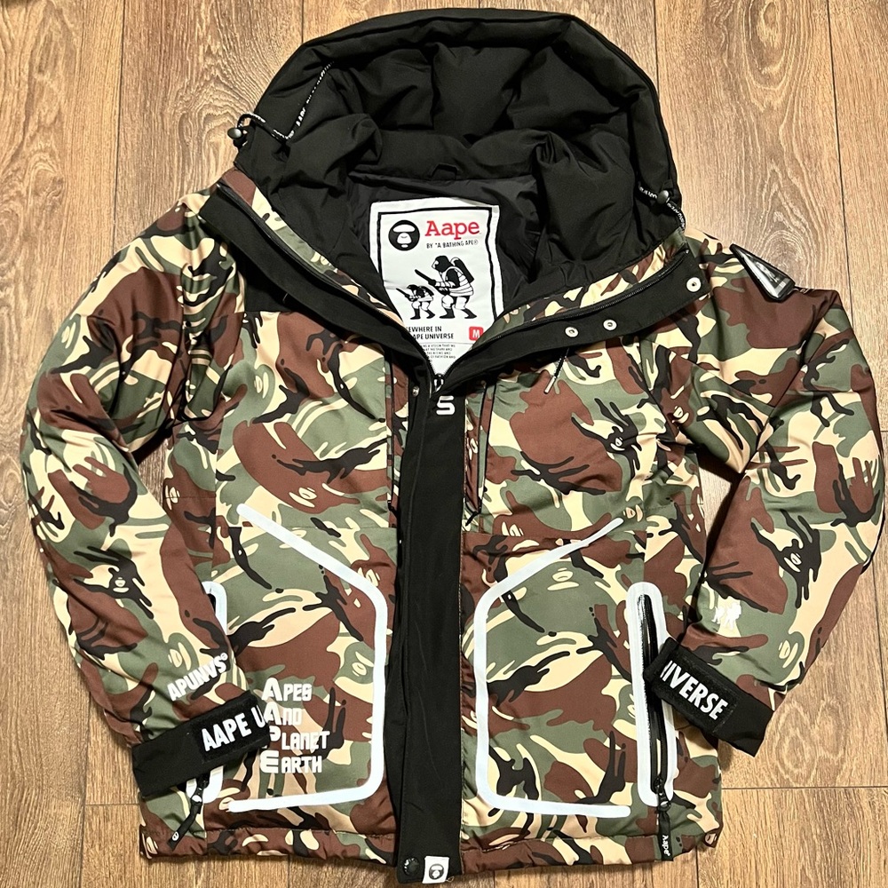 Bape camouflage Jacket size M